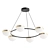 Elegant Glass Pendant Light 3D model small image 1