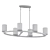 Stylish Daimlen 6-Light Chandelier 3D model small image 2