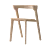 Custom Oak Wood Chair 3D model small image 1