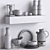 Sleek Kitchen Shelf: Organize with Ease 3D model small image 3