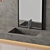 Concrete Bath: Modern Minimalist Design 3D model small image 4