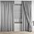 Polygonal Curtain Model - High Quality! 3D model small image 5