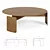 Sleek Shirudo Coffee Table 3D model small image 2