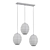 Sleek Linear Pendant - Kichler Asher 3-Light 3D model small image 2