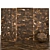 Nutmeg Marble: Elegant & Versatile Tiles 3D model small image 3