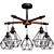 Rivoli Ianta 2051-305 Ceiling Chandelier 3D model small image 1