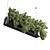 Metal Bax Vase: Collection of Indoor Hanging Plants 3D model small image 2