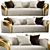 Elegant Elledue AQVILA Sofa: Sleek Design, Superior Comfort 3D model small image 1