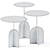 "Elegantly Crafted Side Tables 3D model small image 3