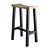 Elevate Your Space with Cox & Cox Curved Stool 3D model small image 3