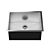 Blanco Quatrus R0 - Small Undermount Stainless Steel Sink 3D model small image 2