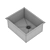 Blanco Quatrus R0 - Small Undermount Stainless Steel Sink 3D model small image 3