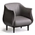  Modern Loft Armchair | Stylish Designer Furniture 3D model small image 1