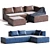Infinity Modular Sofa: Versatile Contemporary Design 3D model small image 1