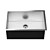 BLANCO Quatrus R0 Medium: German Engineered Stainless Steel Sink 3D model small image 4