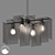 Curtains Chandelier: Elegant Lighting Solution 3D model small image 1