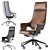 ErgoSet: Ultimate Office Chair Set 3D model small image 3