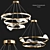 Hanna Chandelier: Modern, Stylish, and Versatile! 3D model small image 1