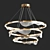 Hanna Chandelier: Modern, Stylish, and Versatile! 3D model small image 3