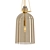 Elegant Cloche Pendant 3D model small image 1