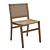 Olympus Rattan Dining Chair: Elegant and Comfortable 3D model small image 3