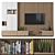 Modular TV Wall Unit 047 3D model small image 1