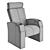 Ferco Opus Glide Cinema Chair 3D model small image 2