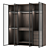 Elegant Italian Glass Wardrobe: Scrigno by Sangiacomo 3D model small image 2