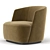 Felix Modern Armchair: Stylish Comfort for Any Space 3D model small image 4