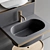 Ceramica Cielo Elle Oval Washbasin 3D model small image 2