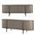 Blush Dresser: Sleek and Stylish 3D model small image 2