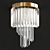 Regal Illumination: Royal Wall Lamp 3D model small image 1