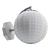 Elegant Grigio Wall Light 3D model small image 2