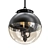 Stylish Glass Globe with Hood 3D model small image 1