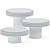 Elegant Scala Round Tables 3D model small image 3