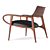 Timeless Elegance: Jader Almeida Celine Lounge Chair 3D model small image 8