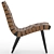 Modern Knoll Risom Lounge Chair 3D model small image 7