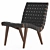 Modern Knoll Risom Lounge Chair 3D model small image 19