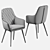 Ardeko AROOMA Chair: Stylish and Compact Design 3D model small image 5