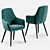 Ardeko AROOMA Chair: Stylish and Compact Design 3D model small image 7