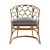 Coastal Coraline Rattan Dining Chair 3D model small image 8