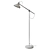 Modern Black Floor Reading Lamp 3D model small image 2