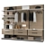 Spacious Edit Poly Cupboard 3D model small image 1