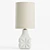 Elegant Ceramic Mandy Table Lamp 3D model small image 2