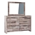 Effie Dresser and Mirror: Elegant and Functional 3D model small image 1