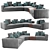 Lapo Modular Sofa: Stylish and Versatile 3D model small image 1