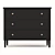 Elegant Blues Dresser: 100x83x53 cm 3D model small image 5