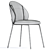 Elegant Eichholtz EN Dining Chair 3D model small image 4