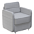 Ditre Italia 2013: Modern Modular Sofa 3D model small image 3