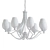 Modern Palermo Pendant Chandelier 3D model small image 2